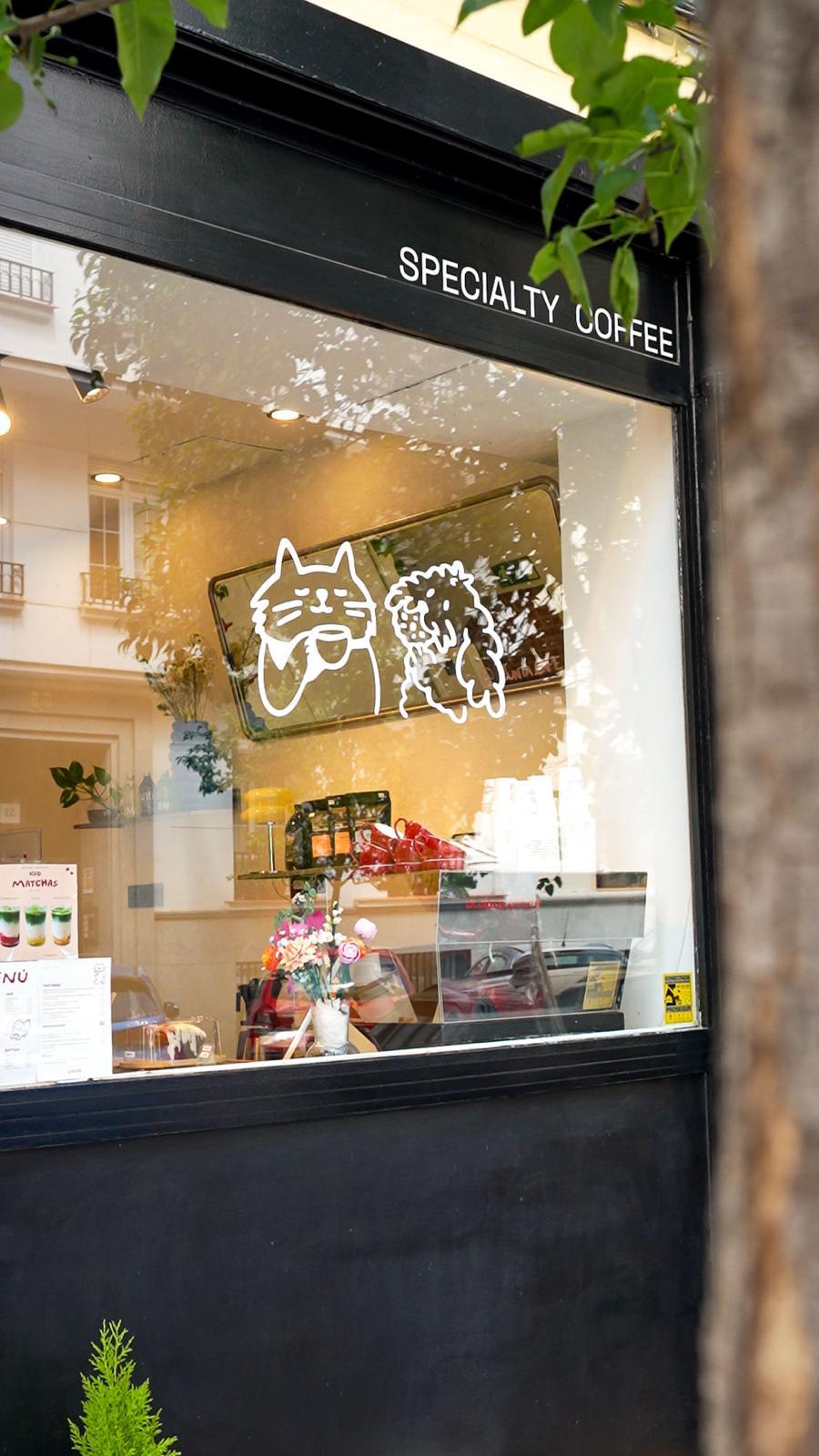 Junta Café shopfront